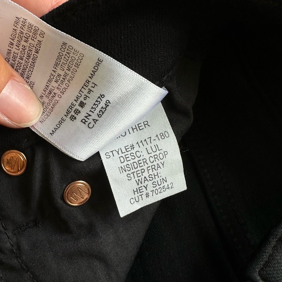 Mother Denim Insider Crop Step Fray - Picture 7 of 11